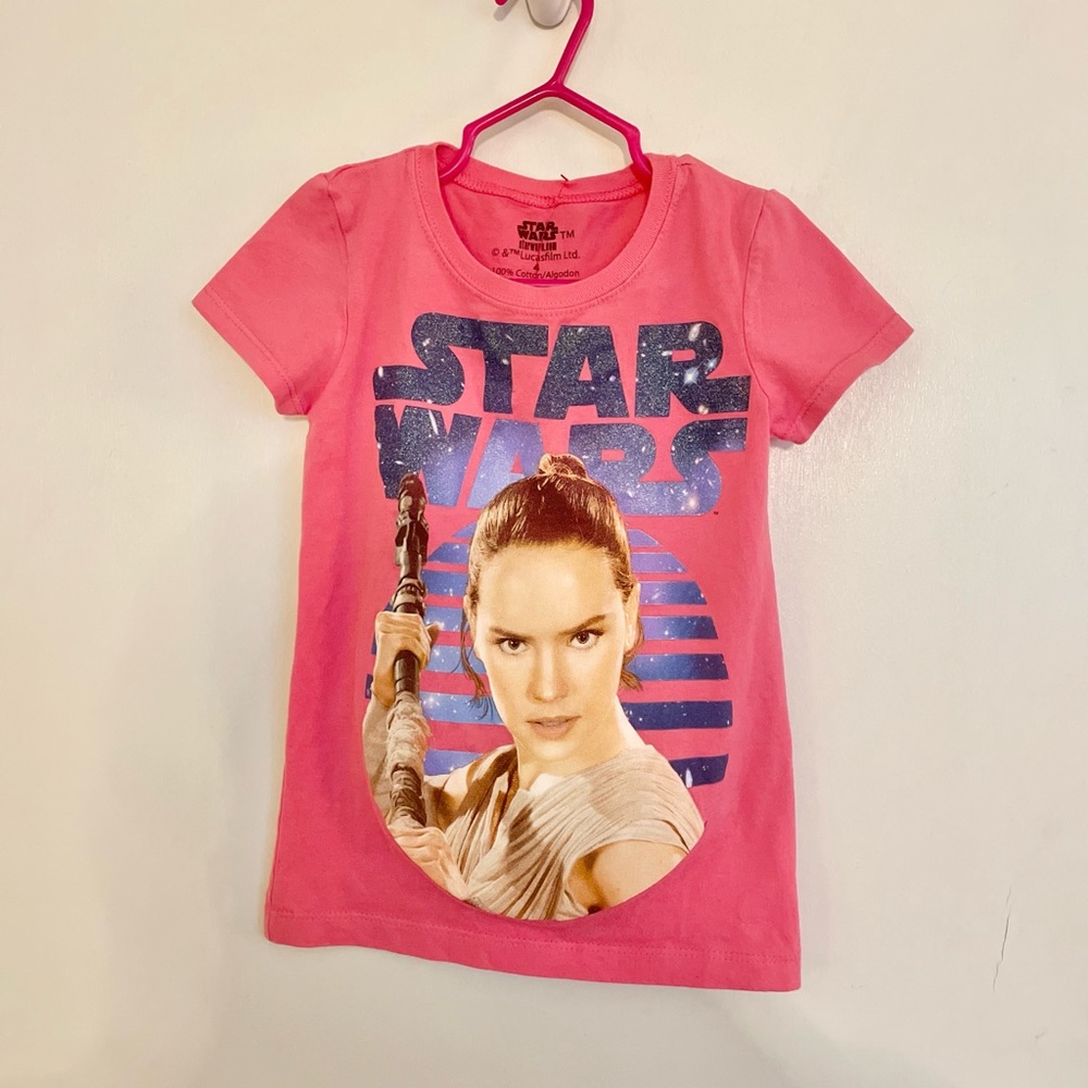 Star Wars Graphic Logo Toddler T-Shirt - Size 4